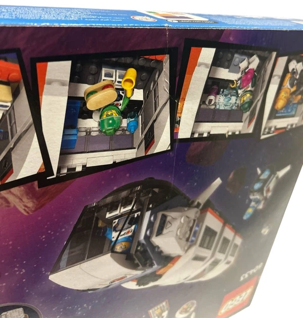 Zestaw klocków LEGO City Modułowa stacja kosmiczna 1097 elementów (60433) (955555915974065) - Outlet - obraz 2