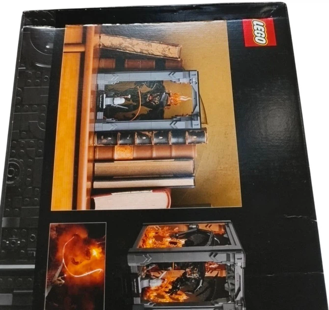 Zestaw klocków LEGO Icons Władca pierścieni: Book nook z Balrogiem 1201 element (10367) (955555915788770) - Outlet - obraz 5