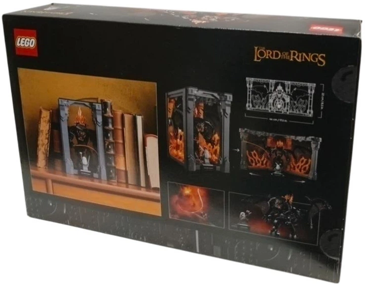 Zestaw klocków LEGO Icons Władca pierścieni: Book nook z Balrogiem 1201 element (10367) (955555915788838) - Outlet - obraz 6