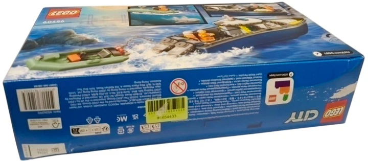 Zestaw klocków LEGO City Pościg łodzią policjyjną 264 elementy (60456) (955555916544339) - Outlet - obraz 6