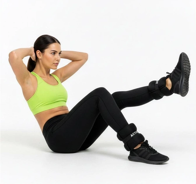 Obciążniki na ręce i nogi Actiget 3 kg Czarne 2 szt. ACT0131 (5908455309530) - obraz 15