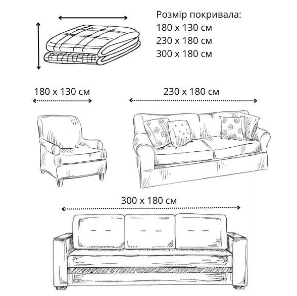 Плед - покрывало на кровать, диван или кресло очень мягкое и теплое 300 х 180 см с растительным узором - Фото 3 Плед - покрывало на кровать, диван или кресло очень мягкое и теплое 300 х 180 см с растительным узором - изображение 3