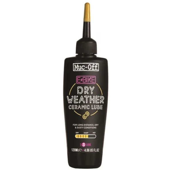 Смазка для цепи Muc-Off Dry E-bike Dry 120 ml (1081-MC.20954) - Фото 1 Смазка для цепи Muc-Off Dry E-bike Dry 120 ml (1081-MC.20954) - изображение 1