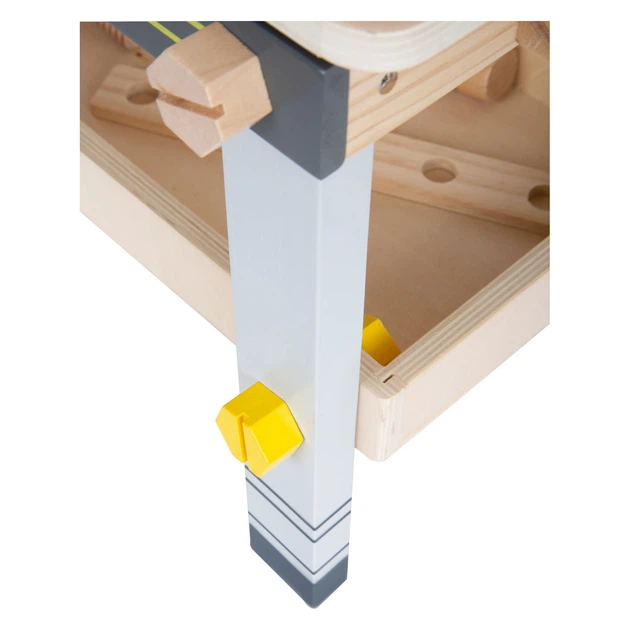 Іграшковий набір Small Foot Compact Miniwob стіл для майстерні  дерев'яний 34 ел. 5410781 (4020972118059) - зображення 8