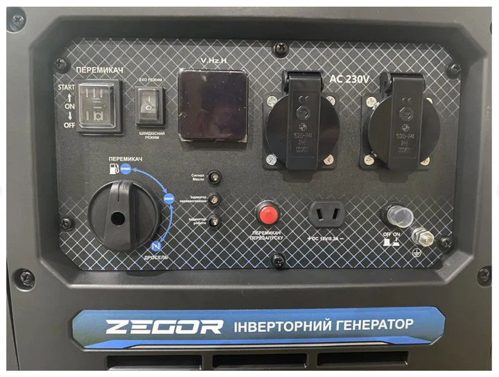 Інверторний бензиновий генератор закритого типу 6 кВт Zegor DIN-MUTE6000 - изображение 4