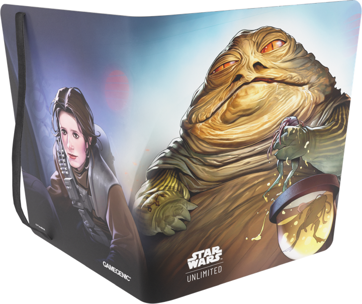 Альбом для карток Gamegenic Star Wars Unlimited Card Game 18 Pocket Leia Organa Jabba the Hutt (4251715422519) - зображення 6
