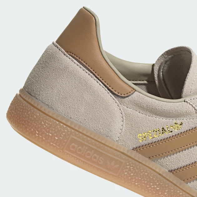Sneakersy męskie do kostki adidas Handball Spezial IH9762 41.5 (7.5UK) Ciemnobeżowe (4068812686092) - obraz 8
