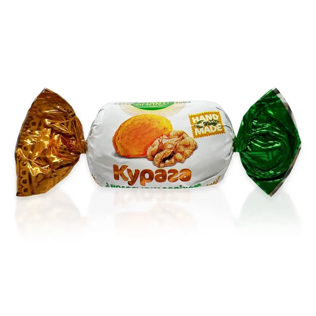Цукерки Amanti «Курага з волоським горіхом», 1 кг - Фото 1 Цукерки Amanti «Курага з волоським горіхом», 1 кг - зображення 1