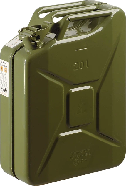 Каністра для палива Kadax Idre 20 л Зелена K4149 (5903699431825) - зображення 2