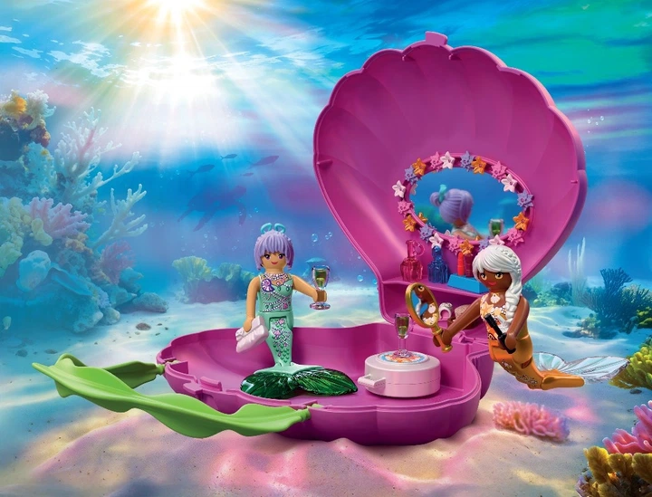 Набір іграшок Playmobil Mermaid Сумка з мушлями русалки 72105 (4008789721051) - зображення 4