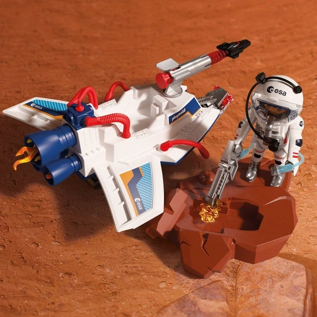 Zestaw zabawek Playmobil Space Szybowiec kosmiczny ESA 72013 (4008789720139) - obraz 4