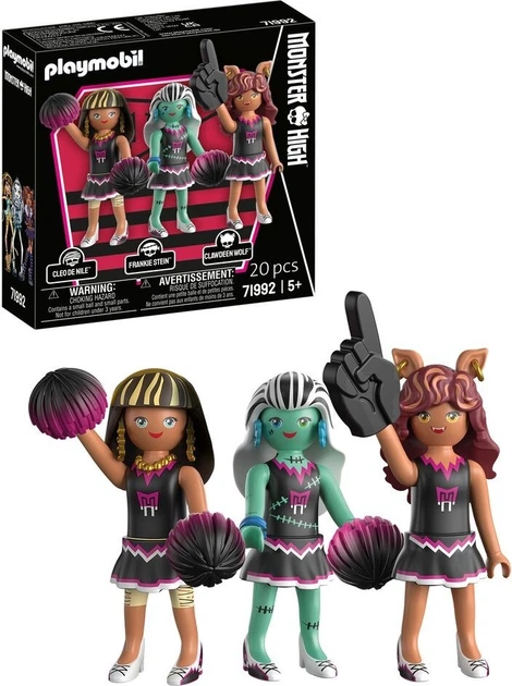 Набір іграшок Playmobil Monster High Страшна команда 71992 (4008789719928) - зображення 2