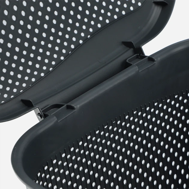 Кошик для білизни Kadax Briec 55 л Темно-сірий K9627 (5903699491959) - зображення 3