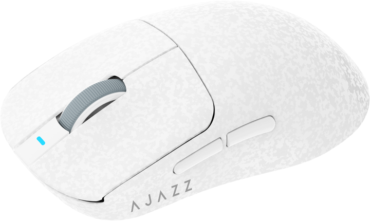 Мышь Ajazz AJ199 MAX Carbon Fiber Wireless/Bluetooth/USB White (AJ199-MAX-W) - Фото 4 Мышь Ajazz AJ199 MAX Carbon Fiber Wireless/Bluetooth/USB White (AJ199-MAX-W) - изображение 4