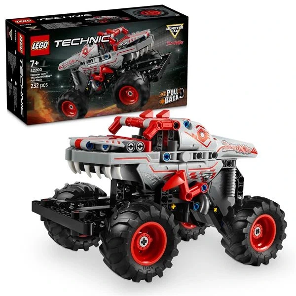 Конструктор LEGO Technic Monster Jam ThunderROARus з інерційним двигуном 232 деталі (42200) - изображение 2