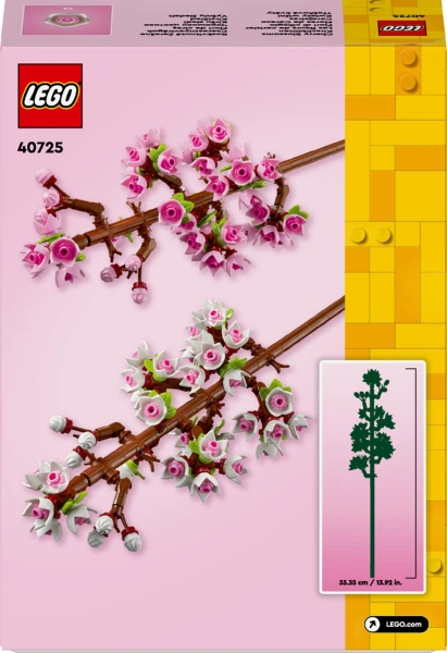 Конструктор LEGO Botanicals Цвіт вишні 430 деталей (40725) - изображение 2