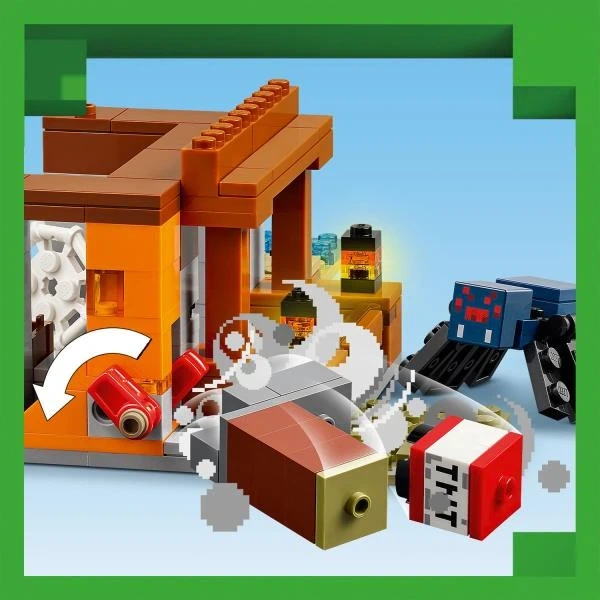 Конструктор LEGO Minecraft Шахтна експедиція Броненосець 247 деталей (21269) - Фото 6 Конструктор LEGO Minecraft Шахтна експедиція Броненосець 247 деталей (21269) - изображение 6