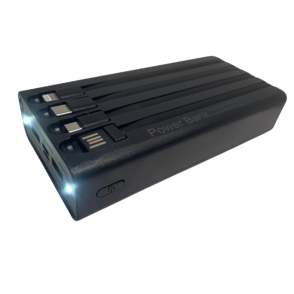 Сонячний Power Bank 30000 mAh із кабелями Type-C / Lightning / Micro-USB, LED-ліхтар - изображение 12