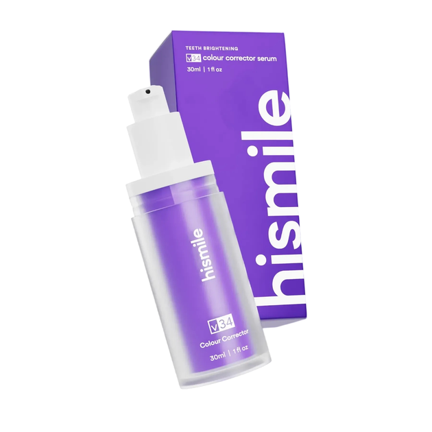Сироватка для корекції кольору зубів V34 Hismile V34 Colour Corrector Serum, 30 мл - изображение 3