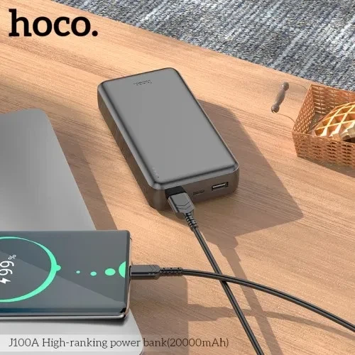 УМБ Hoco J100A High-ranking power bank 20 000mAh Black - изображение 6