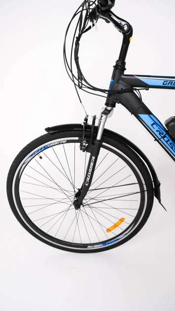 Електровелосипед Crosser Gamma 28" (500W 48V 16Ah) з асистентом Голубий - зображення 3