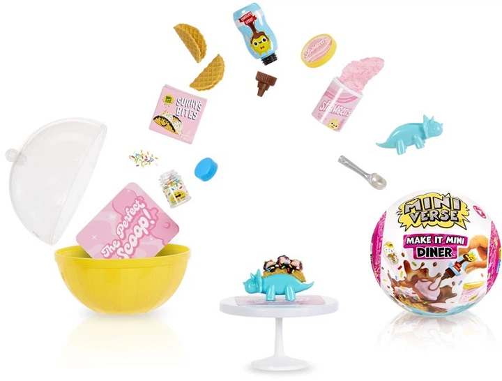 Zestaw zabawek MGA's Miniverse Make it mini: Diner Seria 4 546825-15 (35051546825) - obraz 3