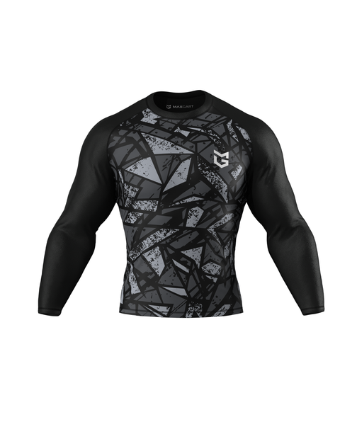 Чоловічий Рашгард MAXGART Geometry XL, XL - Фото 1 Чоловічий Рашгард MAXGART Geometry XL, XL - изображение 1