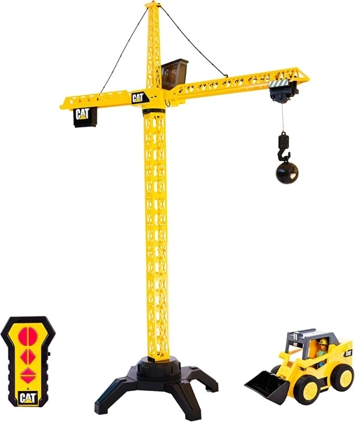 Dźwig zdalnie sterowany Carrera Caterpillar 127 cm z figurką i pojazdem 82438/2 (21664824380) - obraz 2