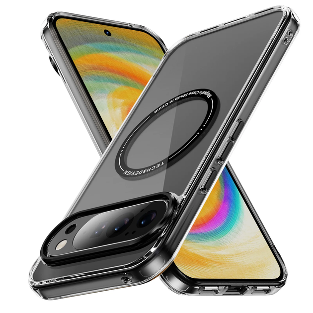 Протиударний чохол Color для Google Pixel 10 Pro XL чорний MagSafe - зображення 3