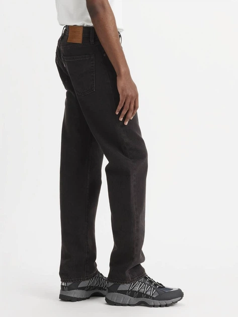 Джинси Regular Fit чоловічі Levi`s 555 Relaxed Straight 000LO-0002 W31L32 Чорні (5401157408964) - зображення 3