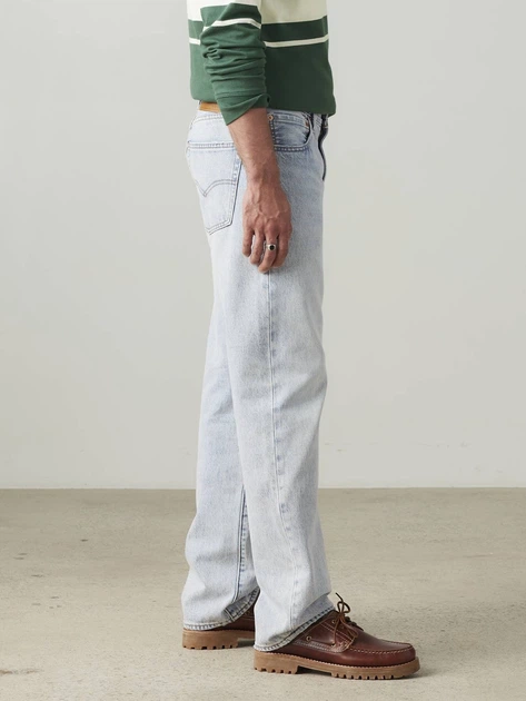 Джинси Regular Fit чоловічі Levi`s 555 Relaxed Straight 000LO-0005 W33L32 Світло-блакитні (5401157407943) - зображення 3