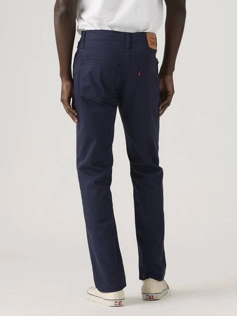 Джинси Slim Fit чоловічі Levi`s 511 Slim 04511-6393 W34L32 Темно-сині (5401187819105) - зображення 2