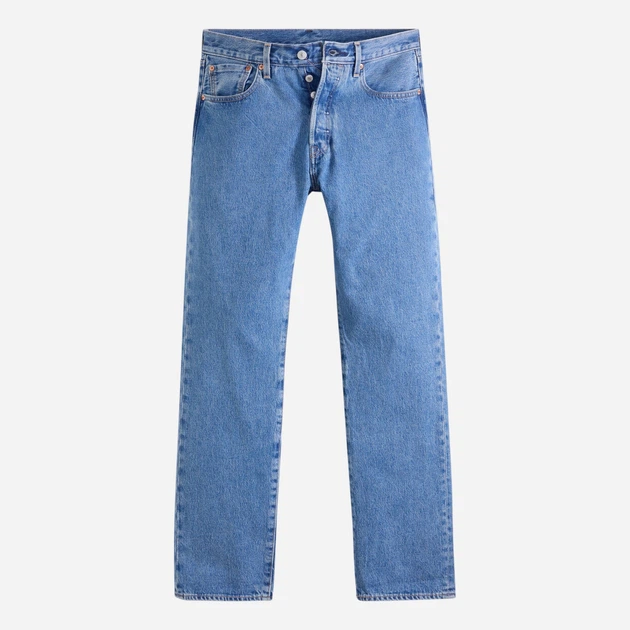 Джинси Regular Fit чоловічі Levi`s 501 Relaxed 0057V-0008 W32L34 Блакитні (5401187872384) - зображення 5