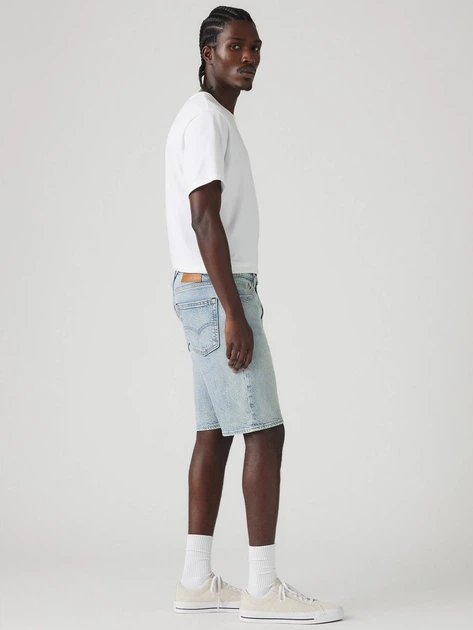 Spodenki męskie bermudy bawełniane Levi`s 405 Standard Shorts 39864-0177 32 Błękitne (5401030607101) - obraz 4