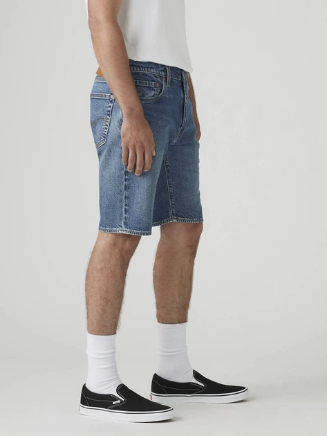 Spodenki męskie bermudy bawełniane Levi`s 405 Standard Shorts 39864-0178 32 Niebieskie (5401030606036) - obraz 3