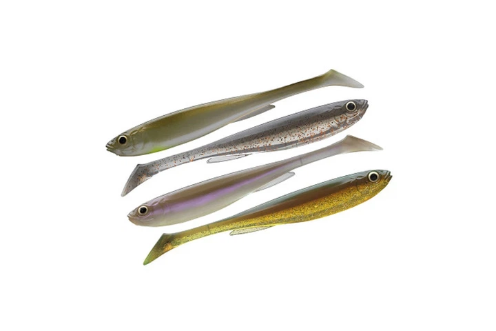 Силикон Daiwa Prorex Slim Shady Nature Set 7.5см 3.3г (5шт/уп), цвет: Color Mix 1 (4320026001) - Фото 1 Силикон Daiwa Prorex Slim Shady Nature Set 7.5см 3.3г (5шт/уп), цвет: Color Mix 1 (4320026001) - изображение 1