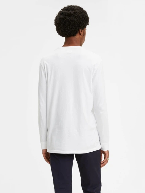 Longsleeve męski Levi`s Ls Original Hm Tee 72848-0000 XL Biały (5400599782113) - obraz 2