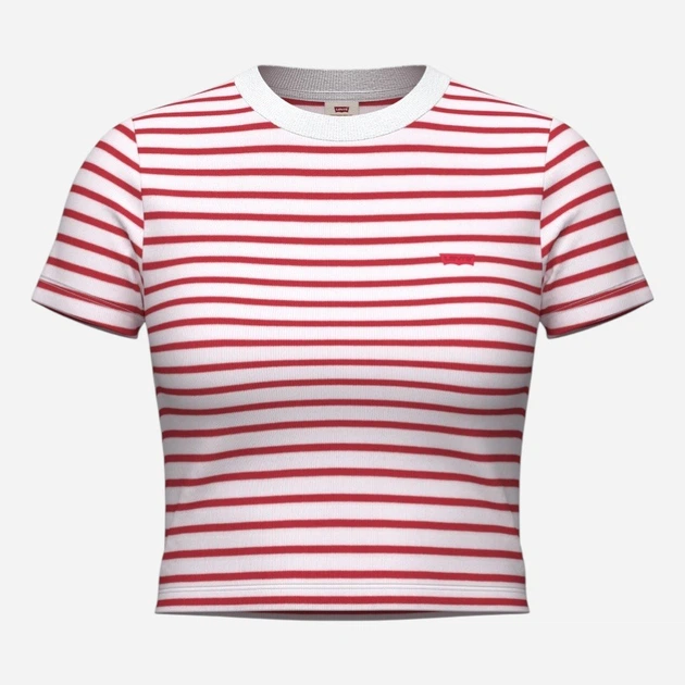 Футболка бавовняна жіноча Levi`s Essential Sporty Tee A7419-0045 L Біла (5401187780313) - зображення 6