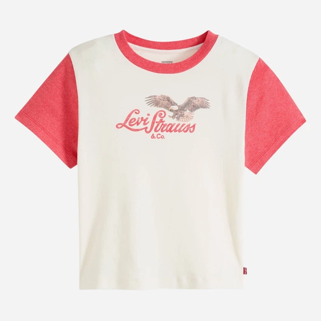 Футболка бавовняна коротка жіноча Levi`s Gr Essential Sporty Tee A8798-0111 L Біла (5401187785431) - зображення 5