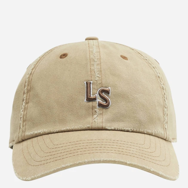 Czapka z daszkiem męska Levi`s Ls Monogram Cap 004BS-0006 One Size Beżowa (5401030718104) - obraz 4