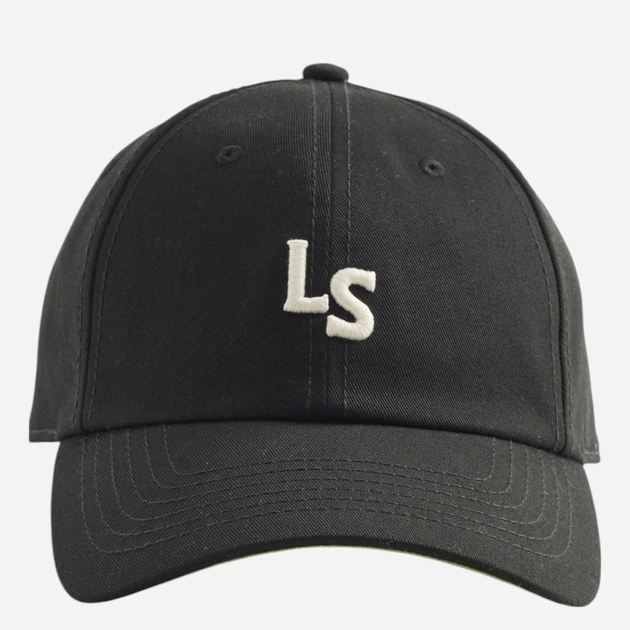Czapka z daszkiem męska Levi`s Ls Monogram Cap 004BS-0000 One Size Czarna (5401030676749) - obraz 4