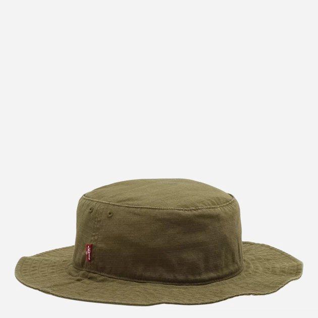 Панама чоловіча бавовняна Levi`s Summer Drawstring Bucket Hat 005CP-0000 Хакі (5401187678528) - зображення 3