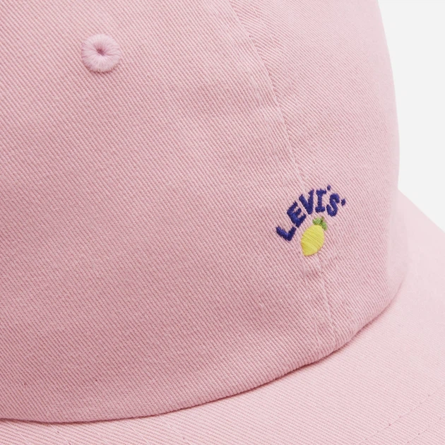 Czapka z daszkiem damska Levi`s Mini Graphic Cap 005FZ-0001 One Size Różowa (5401030717176) - obraz 4