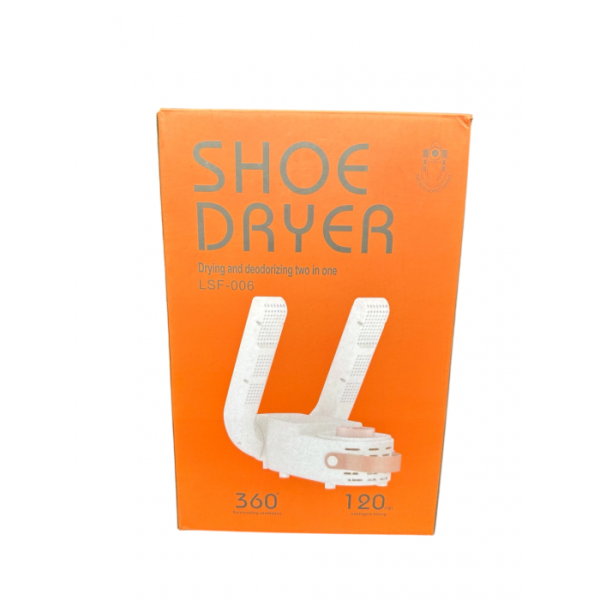 Антибактериальная сушилка для обуви Shoe Dryer LSF-006 ультрафиолетовая электросушилка с таймером Белая - изображение 6