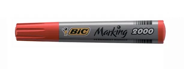 Маркер перманентний BIC 2000 червоний 1.7 мм. круглий (8209133) - Фото 1 Маркер перманентний BIC 2000 червоний 1.7 мм. круглий (8209133) - изображение 1