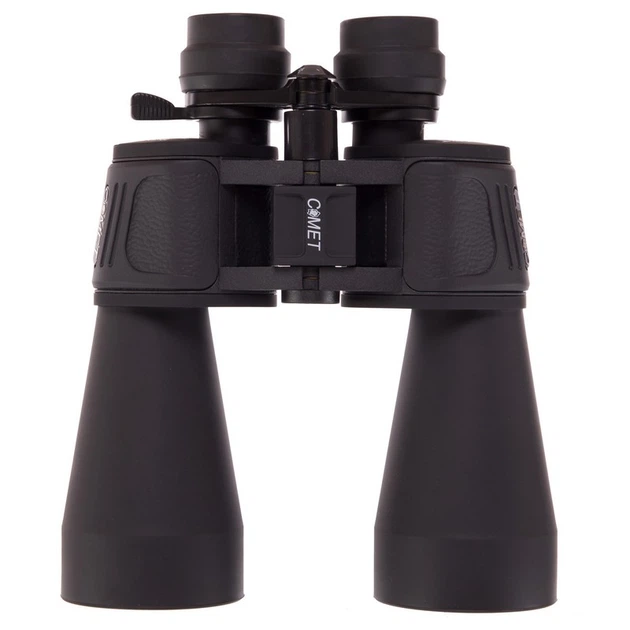 Бінокль 10-90х80 23x20x8см Porro з чохлом метал поліуретан COMET Zoom чорний TY-0017 - зображення 4