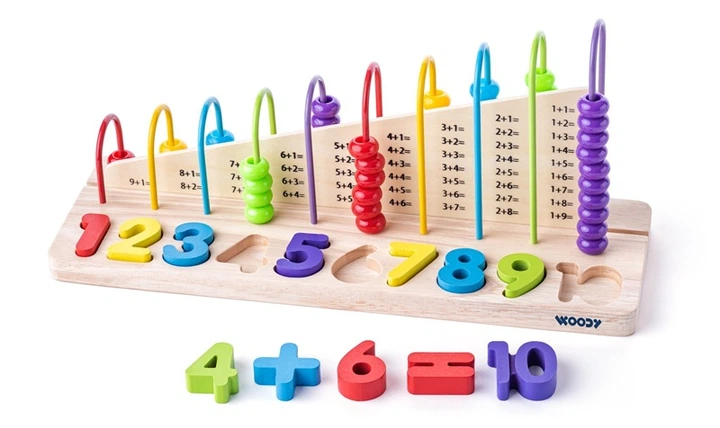 Іграшка WoodyLand рахівниця перекидна 90220 02200 (8591864902200) - зображення 2
