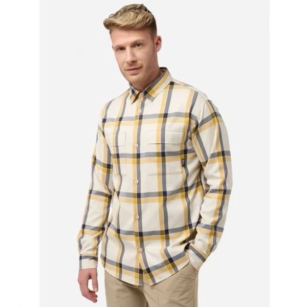 Рубашка Jack Wolfskin Steinwand Shirt M L Бежевый (1109-4064886320566) - изображение 3