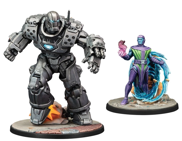Dodatek do gry Marvel Crisis Protocol - Iron Lad Iron Monger Kang the Conqueror and Rescue (841333133467) - obraz 3