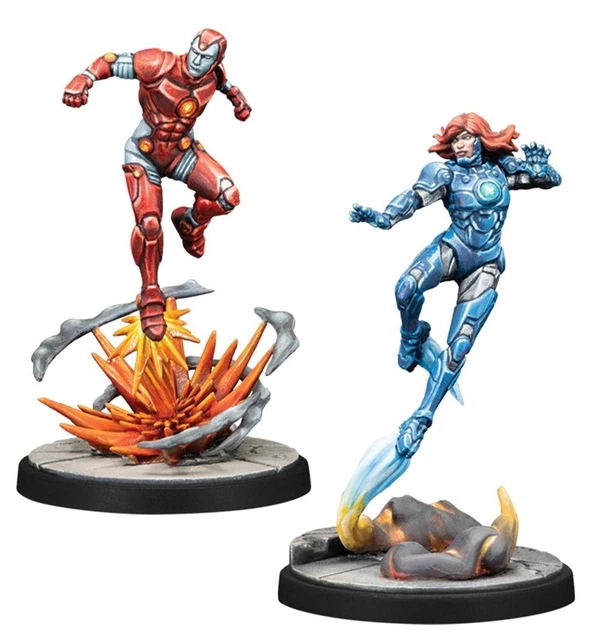 Dodatek do gry Marvel Crisis Protocol - Iron Lad Iron Monger Kang the Conqueror and Rescue (841333133467) - obraz 4